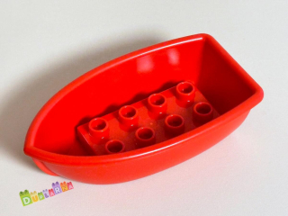Lego Duplo - Loď, Loďka červená, Člun