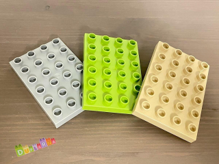 Lego Duplo - set podložek / deska 4x6