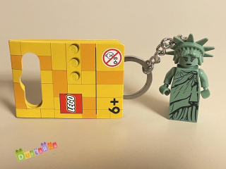 Lego 854082 klíčenka - Přívěsek na klíče - Socha svobody