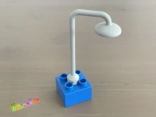 Lego Duplo Lampa / sprcha šedá nová