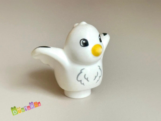 Lego Duplo ptáček bílý / pták