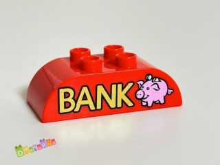 Lego Duplo - Kostka s potiskem - banka