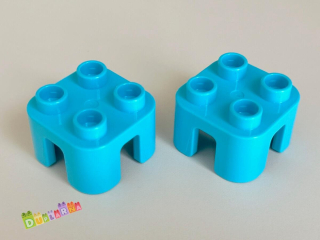 Lego Duplo Židle / stolička / židlička světle tyrkysová