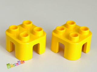 Lego Duplo Židle / stolička / židlička žlutá