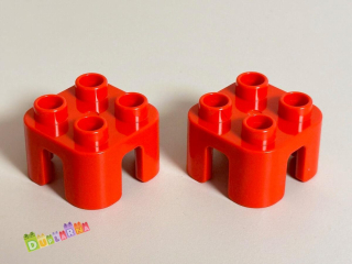 Lego Duplo Židle / stolička / židlička červená