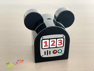 Lego Duplo - Kostka s potiskem čísla - 1,2,3