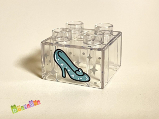 Lego Duplo - Kostka průhledná se střevíčkem