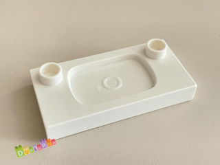 Lego Duplo dřez, umyvadlo bílé