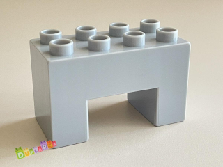 Lego Duplo most - hranatý šedý / podpěra pod most 