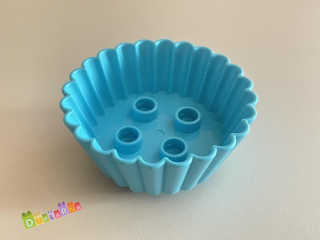 Lego Duplo tyrkysový cupcake, košíček