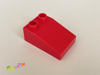 Lego Duplo - Střecha červená 3x2