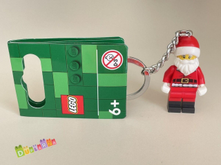 Lego 854201 klíčenka - Přívěsek na klíče - Santa