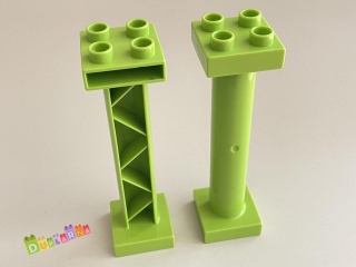 Lego Duplo Sloup vysoký světle zelený - limetkový 