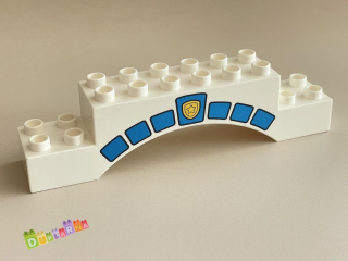 Lego Duplo Most - klenba bílá