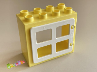Lego Duplo okno žluté 