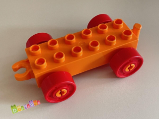 Lego Duplo vláček - podvozek oranžový