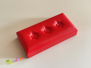 Lego Duplo pohovka, gauč červený