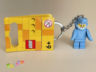 Lego 853666 klíčenka - Přívěsek na klíče – Chlapík v převleku  žraloka