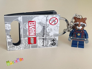 Lego Marvel 854296 klíčenka - Přívěsek na klíče - Rocket Raccoon