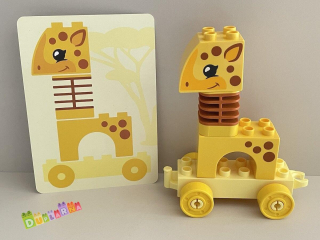 Lego Duplo žirafa + podvozek