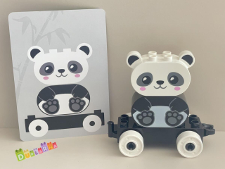 Lego Duplo Panda + podvozek