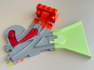 Lego Duplo výhybka + koncová kolej (zarážka)