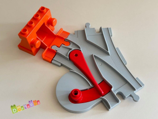 Lego Duplo výhybka + koncová kolej (zarážka)