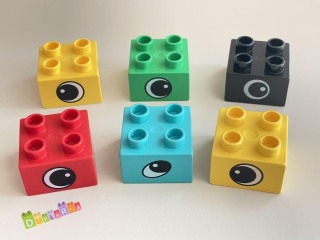 Lego Duplo - Kostka s potiskem - oko