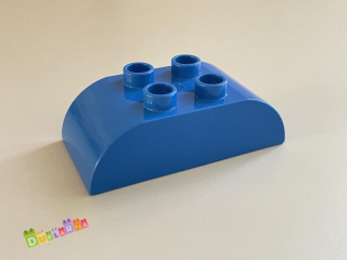 Lego Duplo Kostka 2x4 zaoblená tmavě modrá