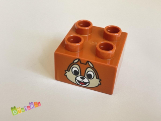 Lego Duplo - Kostka s potiskem - Chip