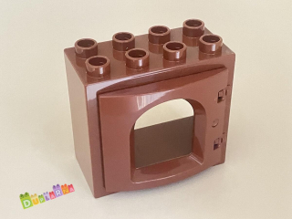 Lego Duplo okno hnědé