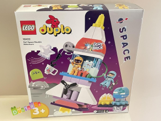 Lego Duplo 10422 - Vesmírné dobrodružství s raketoplánem 3v1