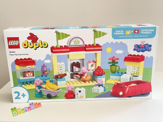 Lego Duplo 10434 - Prasátko Peppa a supermarket