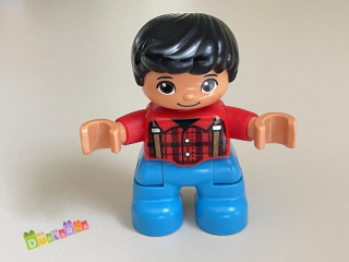 Lego Duplo Dítě - kluk s kšandami