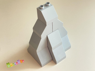Lego Duplo Skála šedá