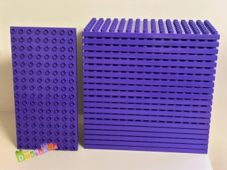Lego Duplo deska / podložka 8x16 -  fialová