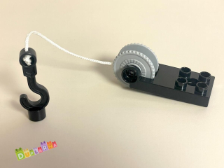Lego Duplo kladka / naviják s hákem