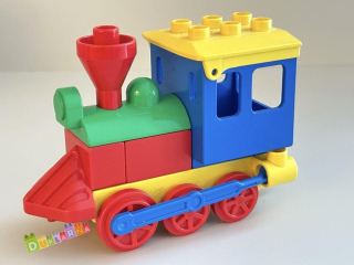 Lego Duplo - Mašinka, vláček, lokomotiva