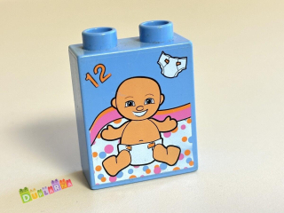 Lego Duplo - Kostka vysoká s potiskem - miminko