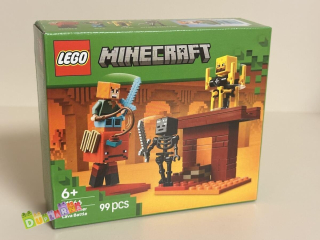Lego Minecraft 21266 - Lávová bitva v Netheru