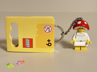 Lego 854306 klíčenka - Přívěsek na klíče – Dívka v kostýmu houby