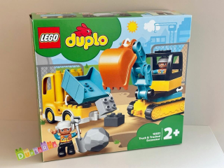 Lego Duplo 10931 - Stavba / Náklaďák a pásový bagr