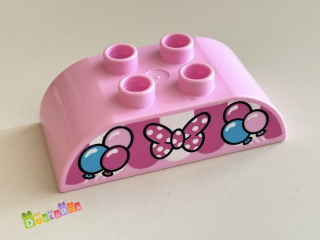 Lego Duplo - Kostka s potiskem - Mašle, balonky - Minnie 