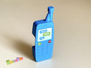 Lego Duplo telefon modrý