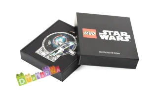 Lego Star Wars 5009550 VIP - Mince s motivem Jango Fetta a jeho vesmírné lodi