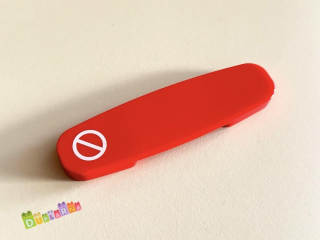 Lego Duplo kameny - STOP na koleje - červený kámen 