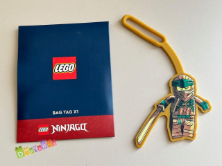 Lego Ninjago jmenovka na zavazadlo - Lloyd