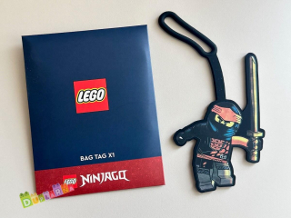 Lego Ninjago jmenovka na zavazadlo - Cole