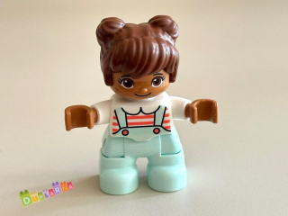 Lego Duplo Dítě - holčička hnědovlasá 
