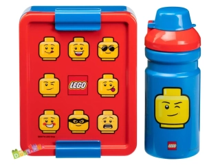 Lego BOX svačinový + láhev
